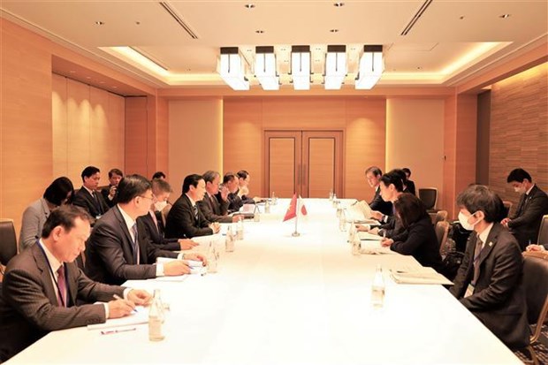 Deputy PM Tran Hong Ha meets Japanese parliamentarians in Tokyo hinh anh 2