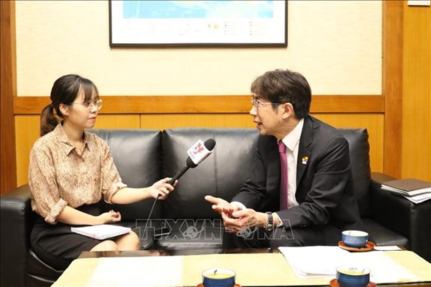 ASEAN, Japan share many common values: Japanese diplomat hinh anh 1