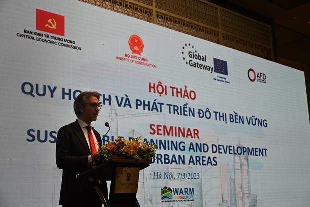 Workshop seeks ways to enhance urban climate resilience in Vietnam hinh anh 1