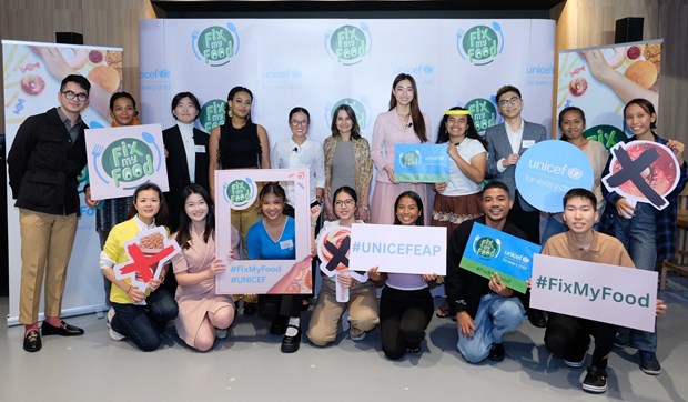 Miss World Vietnam supports UNICEF’s initiative to promote healthier food environments hinh anh 1