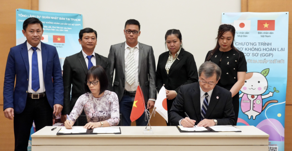 Japan funds three social welfare projects in Vietnam hinh anh 1