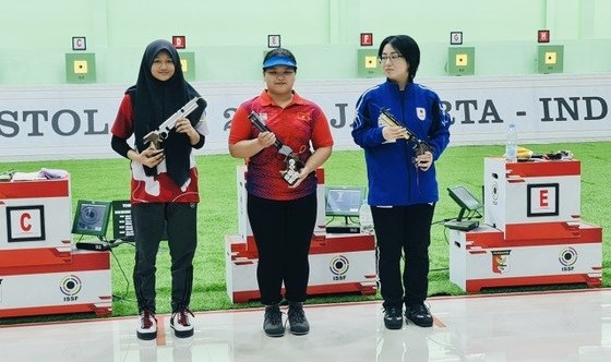 Vietnam wins gold at Asian Rifle/Pistol Cup 2023 hinh anh 1