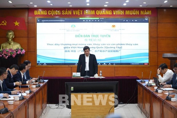 Vietnam, China seek to boost agro-aquatic product trade hinh anh 1