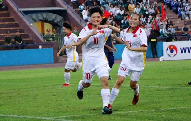 Vietnam crush Singapore 11-0 in U20 Women’s Asian Cup qualifier hinh anh 1