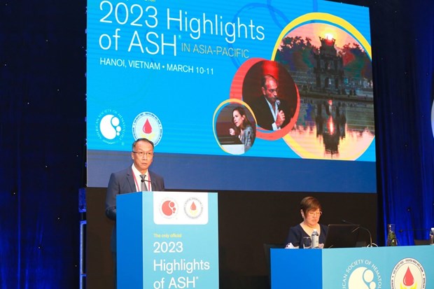 2023 Highlights of American Society of Hematology in Asia-Pacific opens in Hanoi hinh anh 1