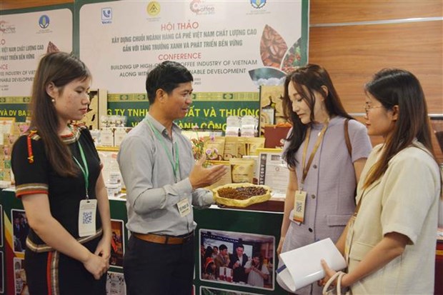 Measures sought to build high-quality Vietnamese coffee chain hinh anh 1