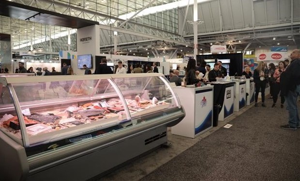 Vietnamese exporters attend Seafood Expo North America hinh anh 2