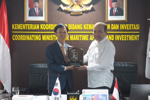 Indonesia, RoK strengthen cooperation in climate change response, blue economy hinh anh 1
