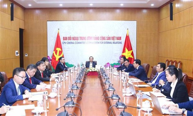CPV delegation attends CPC’s dialogue with world political parties hinh anh 1