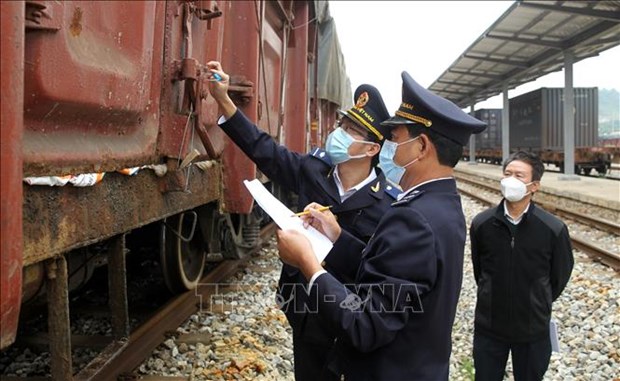 Rail freight transport slows down in first months hinh anh 1
