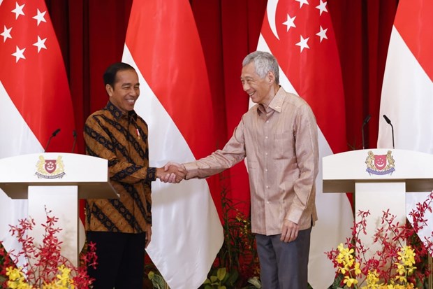 Indonesia calls for Singapore’s investment in new capital hinh anh 1