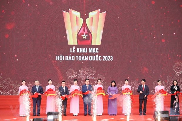 2023 National Press Festival opens hinh anh 1