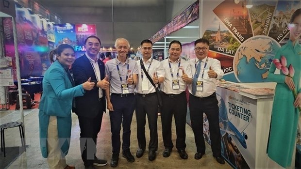 Vietnam Airlines promotes country’s image at MATTA Fair 2023 hinh anh 1