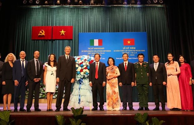 50th anniversary of Vietnam-Italy diplomatic ties celebrated in HCM City hinh anh 2