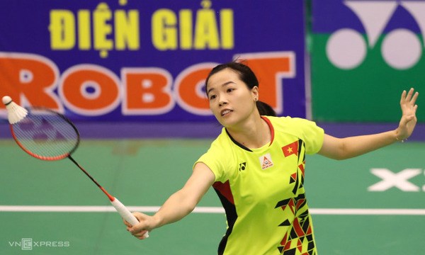 Vietnamese top female badminton player jumps to world's Top 40 hinh anh 1