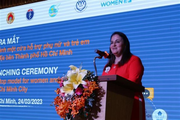 HCM City launches first one-stop model for women, children hinh anh 2