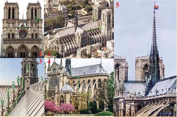 Swiss nationals recall 1969 planting of Vietnam flag atop Notre Dame Cathedral Paris hinh anh 1