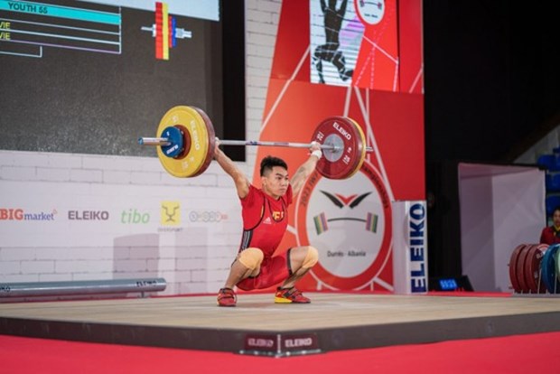 Vietnamese lifter K'Duong triumphs at World Youth Weightlifting Championships hinh anh 1