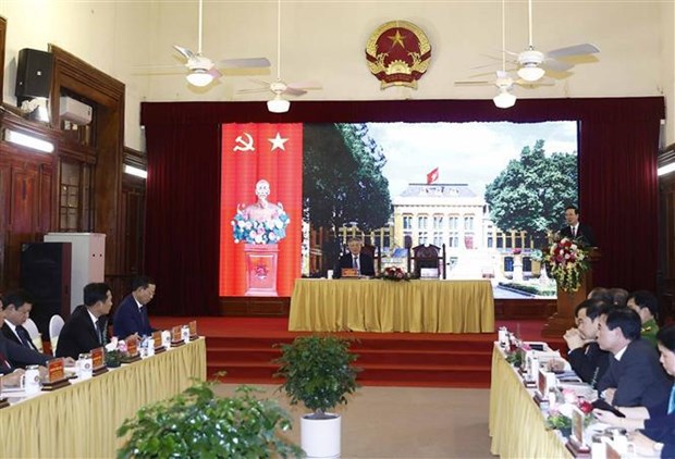 State leader requests courts to further improve judging quality hinh anh 1