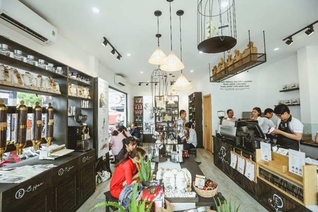 Trung Nguyen Legend Coffee opens representative office in RoK hinh anh 1