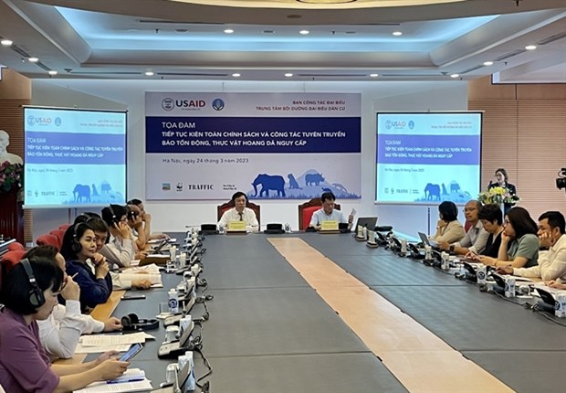 Dialogue discusses wildlife conservation efforts hinh anh 1