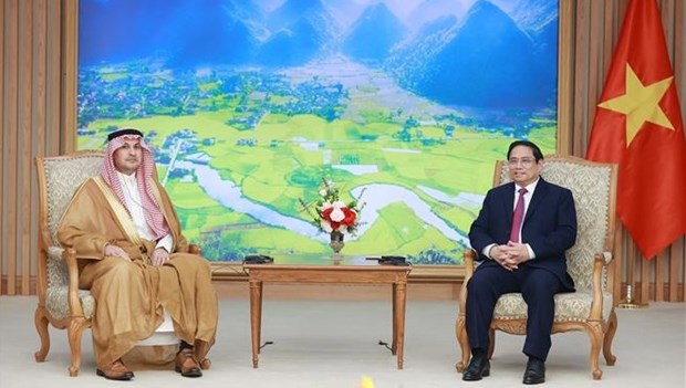PM Pham Minh Chinh receives Saudi Arabian ambassador hinh anh 1