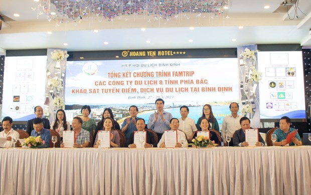 Binh Dinh partners with eight localities in tourism development hinh anh 2
