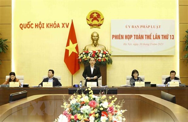 NA Law Committee holds 13th plenary session hinh anh 1