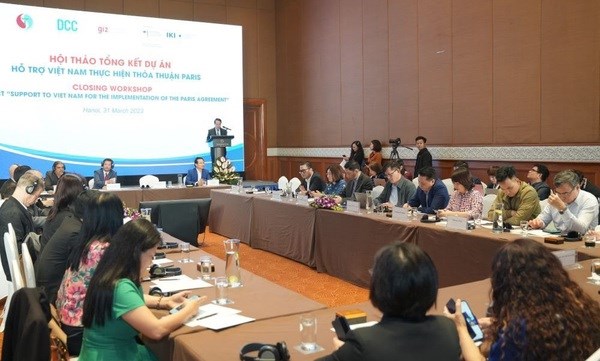 German-funded project supports Vietnam in implementing Paris Agreement hinh anh 1