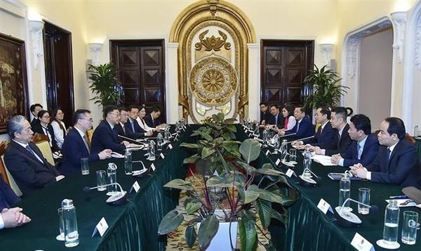 Foreign minister hosts China’s Guangxi leader hinh anh 1