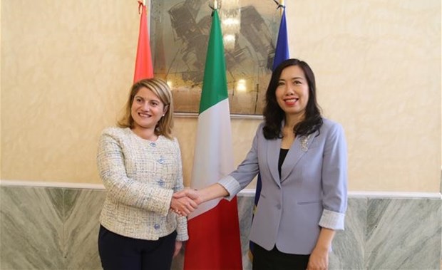 Vietnam, Italy agree on orientations to enhance Strategic Partnership hinh anh 1