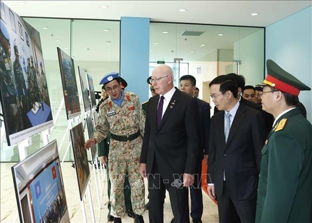 Australian Governor-General hails Vietnamese peacekeepers' contributions hinh anh 2