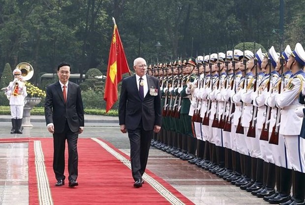 Leaders applaud practical development of Vietnam-Australia strategic partnership hinh anh 1