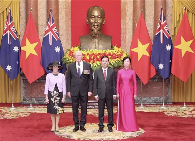 Leaders applaud practical development of Vietnam-Australia strategic partnership hinh anh 2