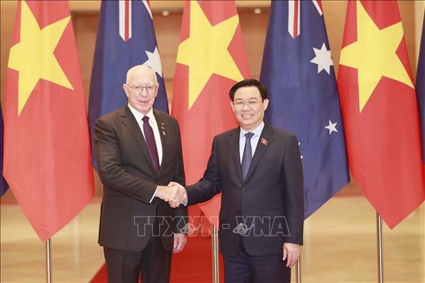 NA Chairman meets with Australian Governor-General hinh anh 1