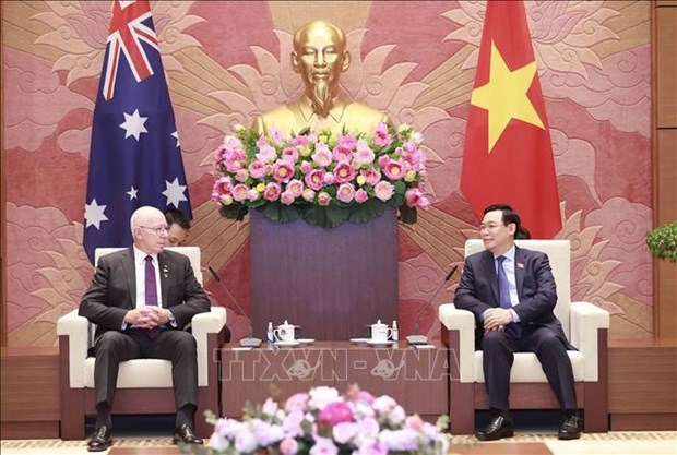 NA Chairman meets with Australian Governor-General hinh anh 2