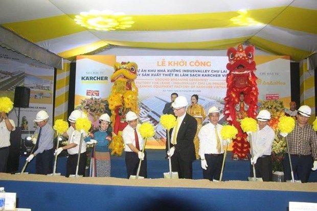 Construction starts on workshop for lease for Karcher Vietnam in Quang Nam hinh anh 1