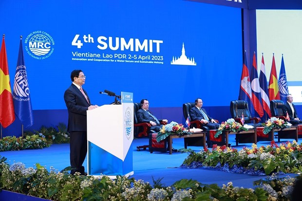 Fourth MRC Summit issues Vientiane Declaration hinh anh 2