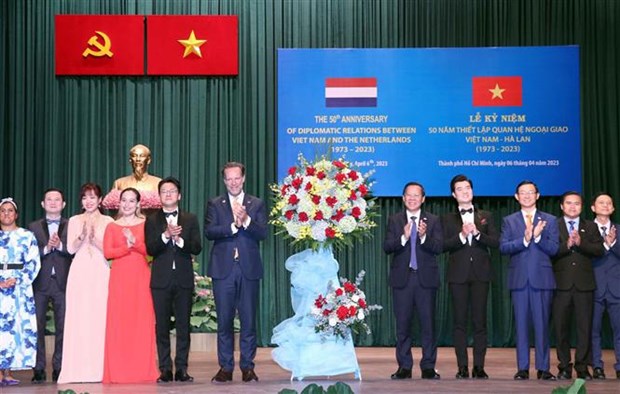 Anniversary of Vietnam-Netherlands diplomatic ties marked in HCM City hinh anh 1
