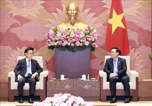 NA Chairman receives leader of RoK's law firm Kim & Chang hinh anh 1