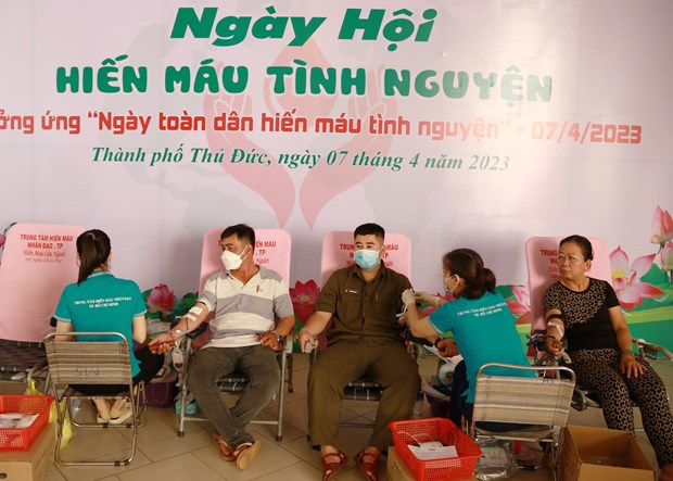 HCM City leads in voluntary blood donation movement: official hinh anh 1