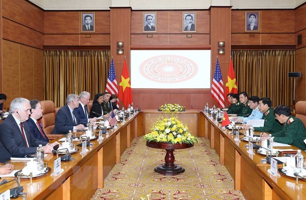 Defence Minister receives US Congress delegation hinh anh 1