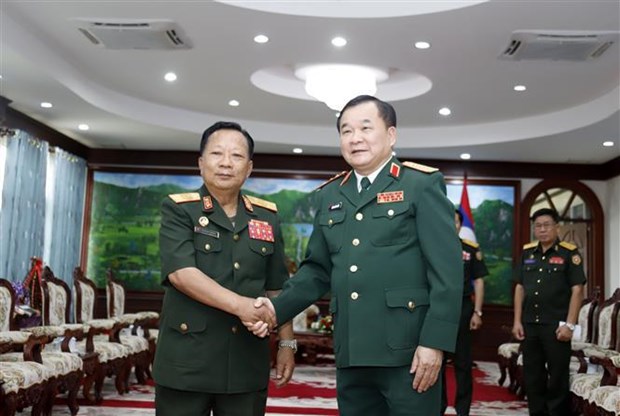 Vietnam, Laos foster defence cooperation hinh anh 2