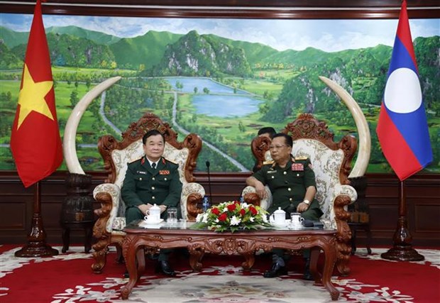 Vietnam, Laos foster defence cooperation hinh anh 1