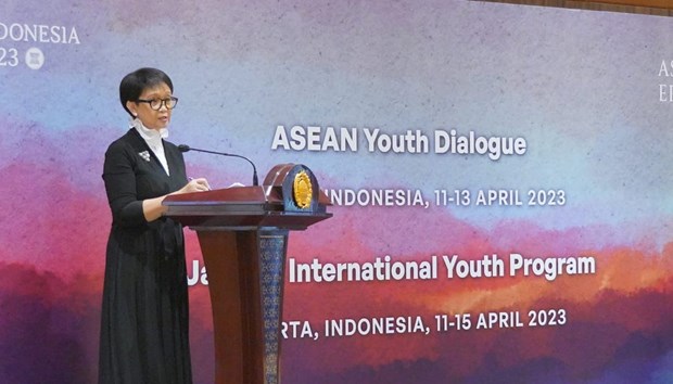 Youth, digital economy key to ASEAN growth: Indonesian FM hinh anh 1