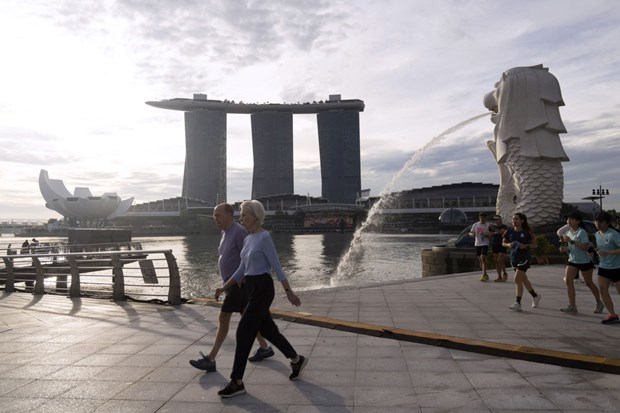 Singapore’s GDP growth in Q1 lower than expected hinh anh 1