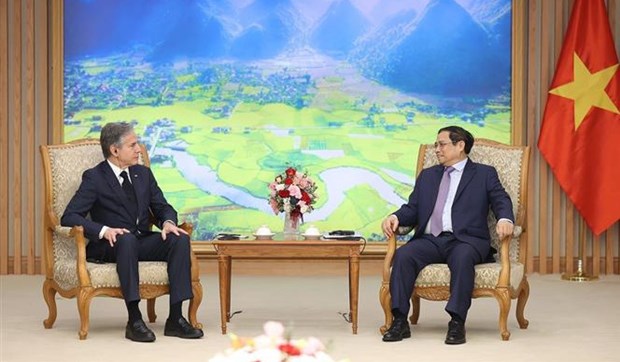Prime Minister hosts US Secretary of State hinh anh 1