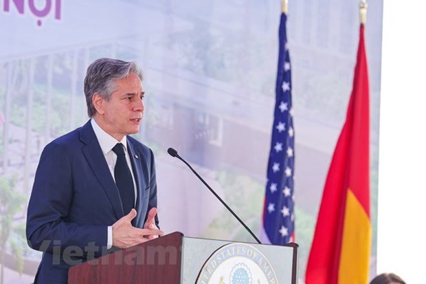 Groundbreaking ceremony held for new US Embassy in Hanoi hinh anh 2