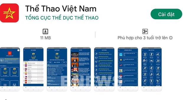 Mobile app promotes Vietnamese sports delegation at SEA Games 32 hinh anh 2