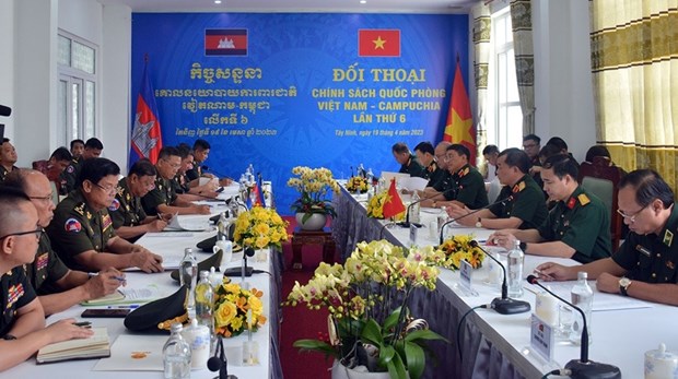 Vietnam, Cambodia hold sixth Defence Policy Dialogue hinh anh 1